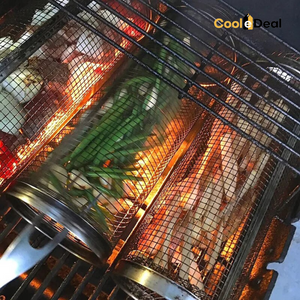 Barbecue Grill-Kooi™ 2024 | Nooit meer groente tussen je roosters!