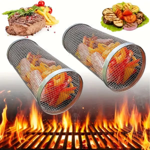Barbecue Grill-Kooi™ 2024 | Nooit meer groente tussen je roosters!