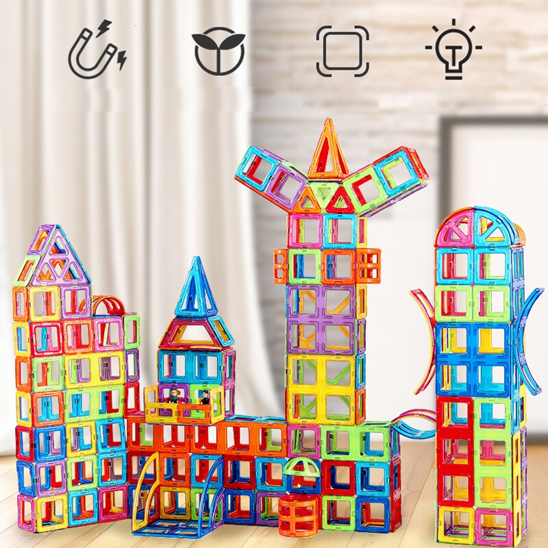 Magnetic Building Blocks ™ 2024 | Bevorderd de educatieve ontwikkeling!
