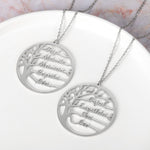 Afbeelding in Gallery-weergave laden, Stamboom Necklace engraved™ | Tijdelijk 50% Korting!
