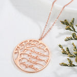 Afbeelding in Gallery-weergave laden, Stamboom Necklace engraved™ | Tijdelijk 50% Korting!
