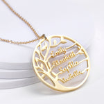 Afbeelding in Gallery-weergave laden, Stamboom Necklace engraved™ | Tijdelijk 50% Korting!
