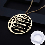 Afbeelding in Gallery-weergave laden, Stamboom Necklace engraved™ | Tijdelijk 50% Korting!
