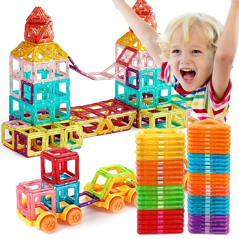 Magnetic Building Blocks ™ 2024 | Bevorderd de educatieve ontwikkeling!